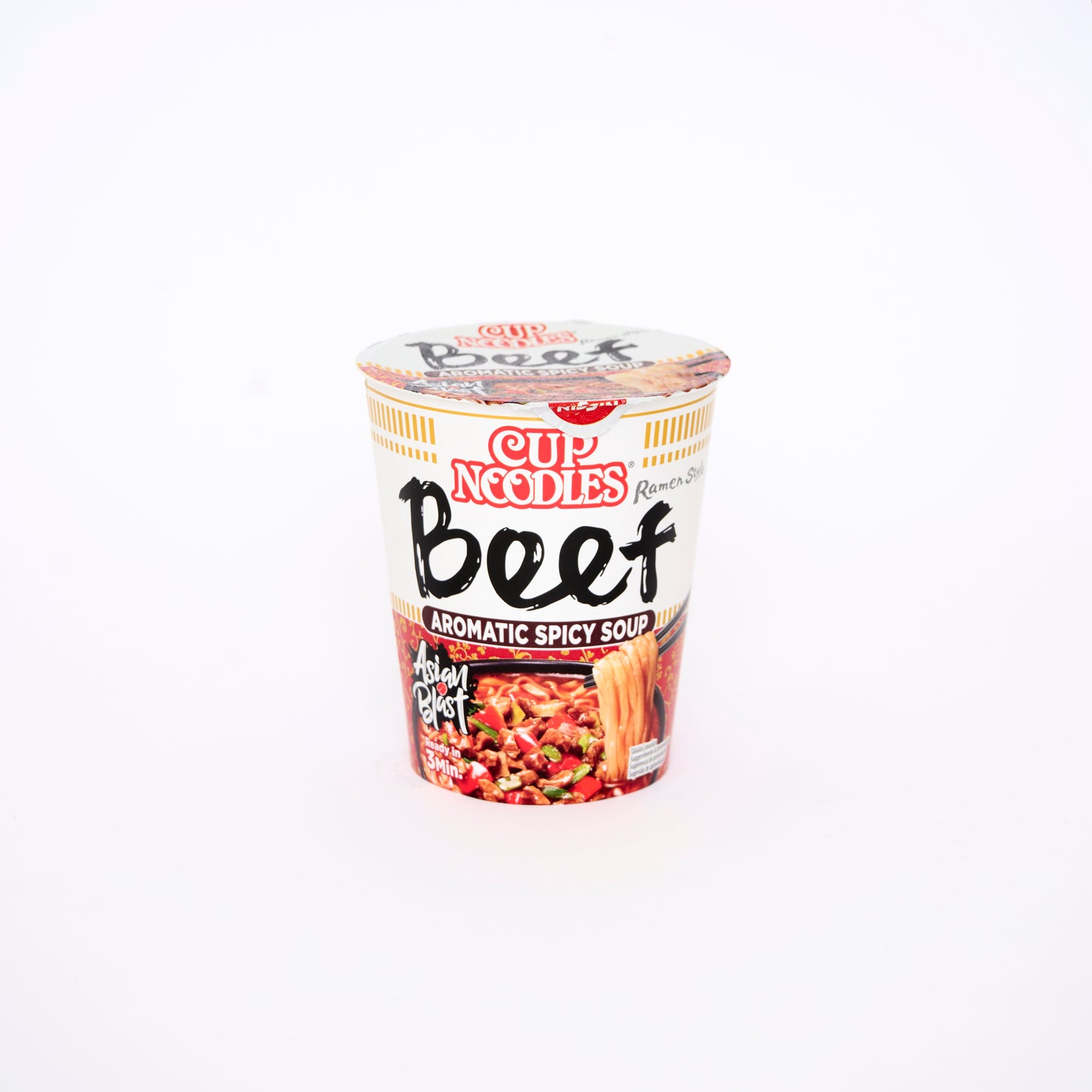 Cup Noodles | Ramen Style Beef - Aromatic Spicy Soup