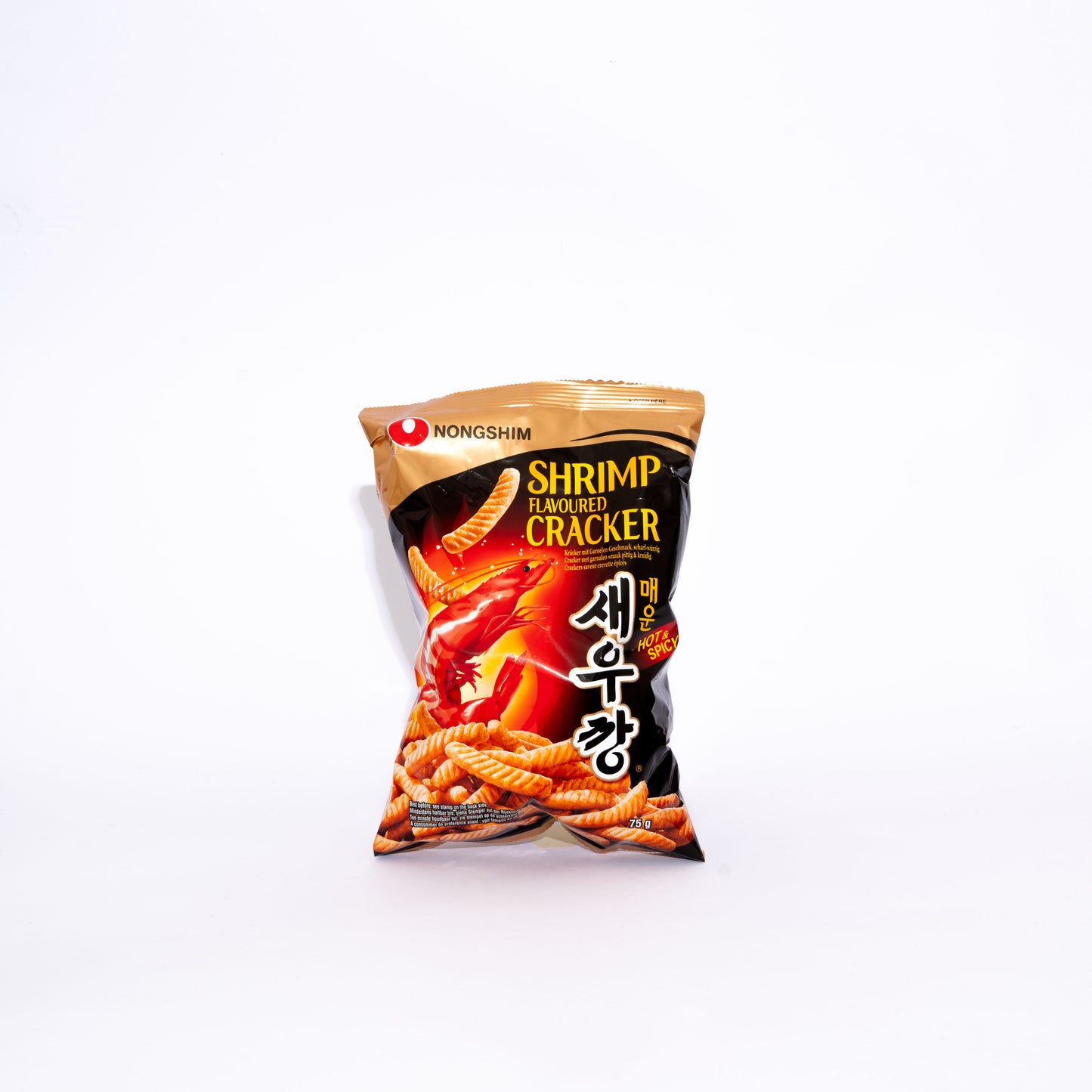 Nongshim Shrimp Cracker Hot & Spicy 75g