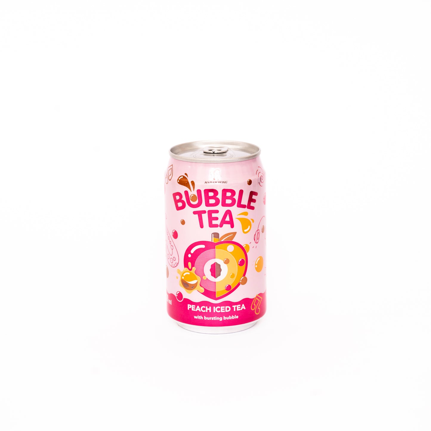 Madam Hong | Bubble Tea: Peach Iced Tea