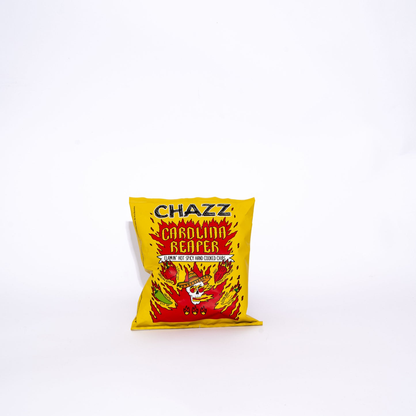 Chazz Chips Carolina Reaper 50g – Snack piccante estremo